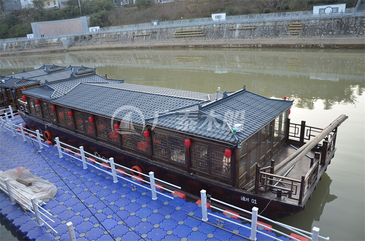 陕西省商洛市山阳县10米-18米电动画舫船