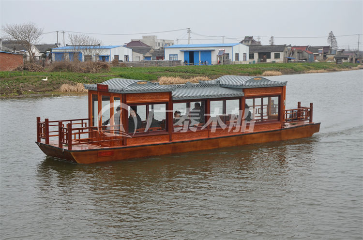 出口贝宁10米画舫船