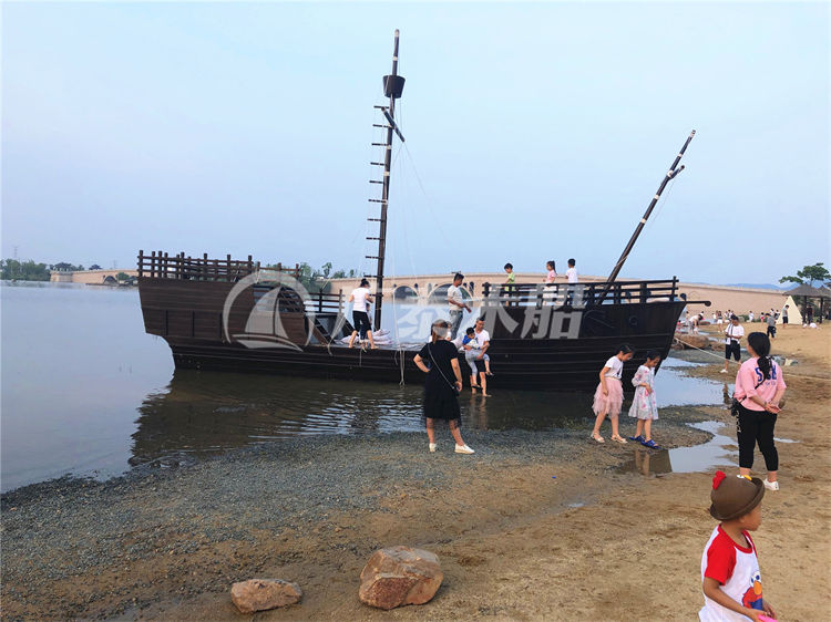湖北孝感10米景观装饰船